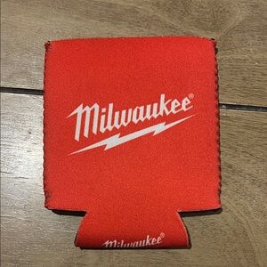 NWT Milwaukee Red Drinkware Sleeve Koozie